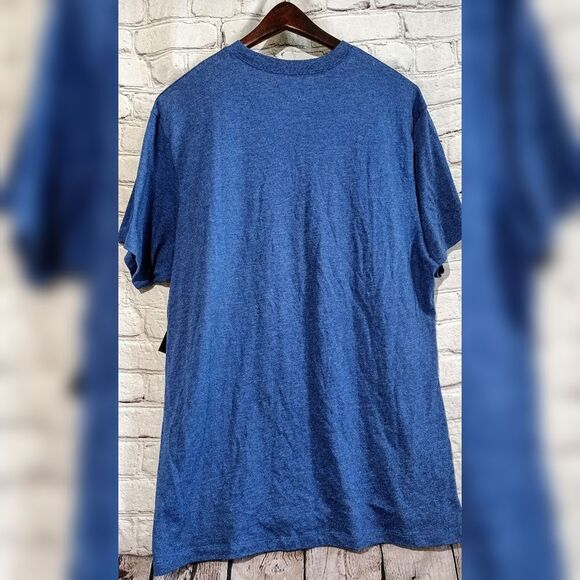 LA los angeles Dodgers blue palms graphic tee 47 - Picture 2 of 6